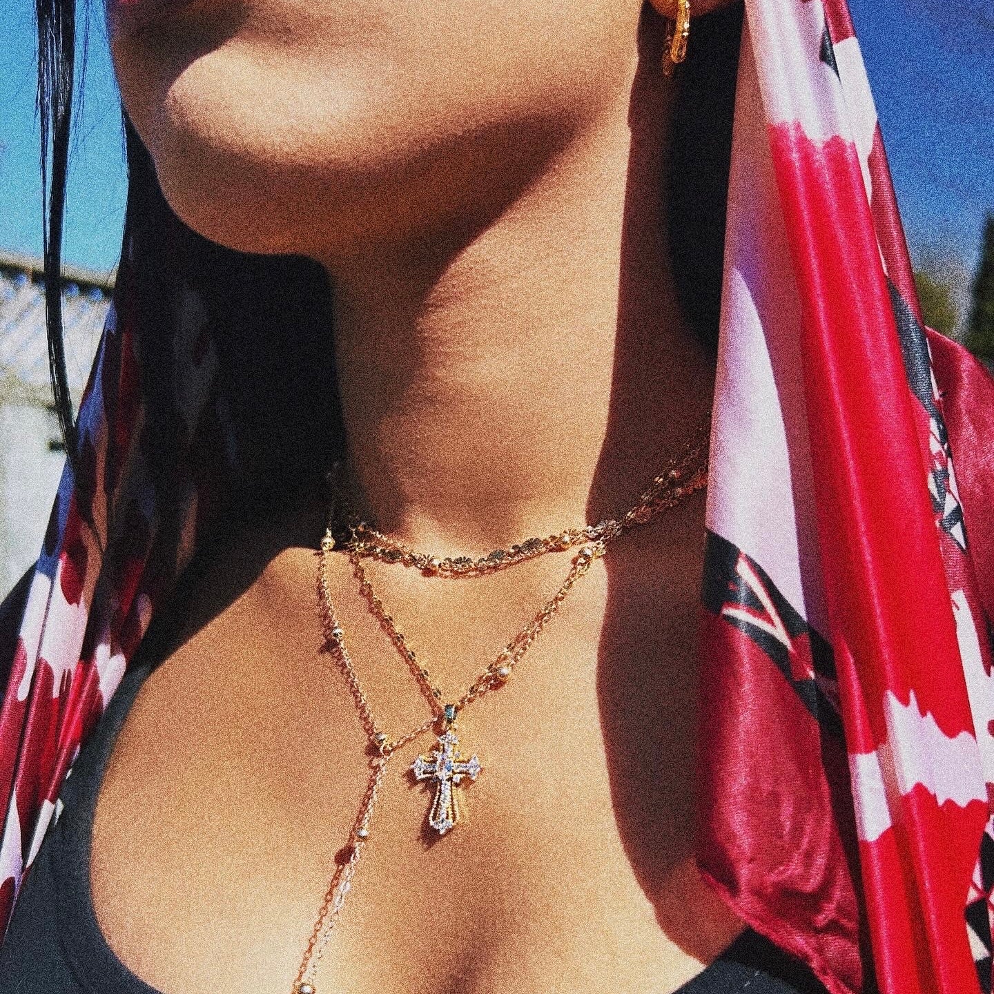 Divine Cross Necklace