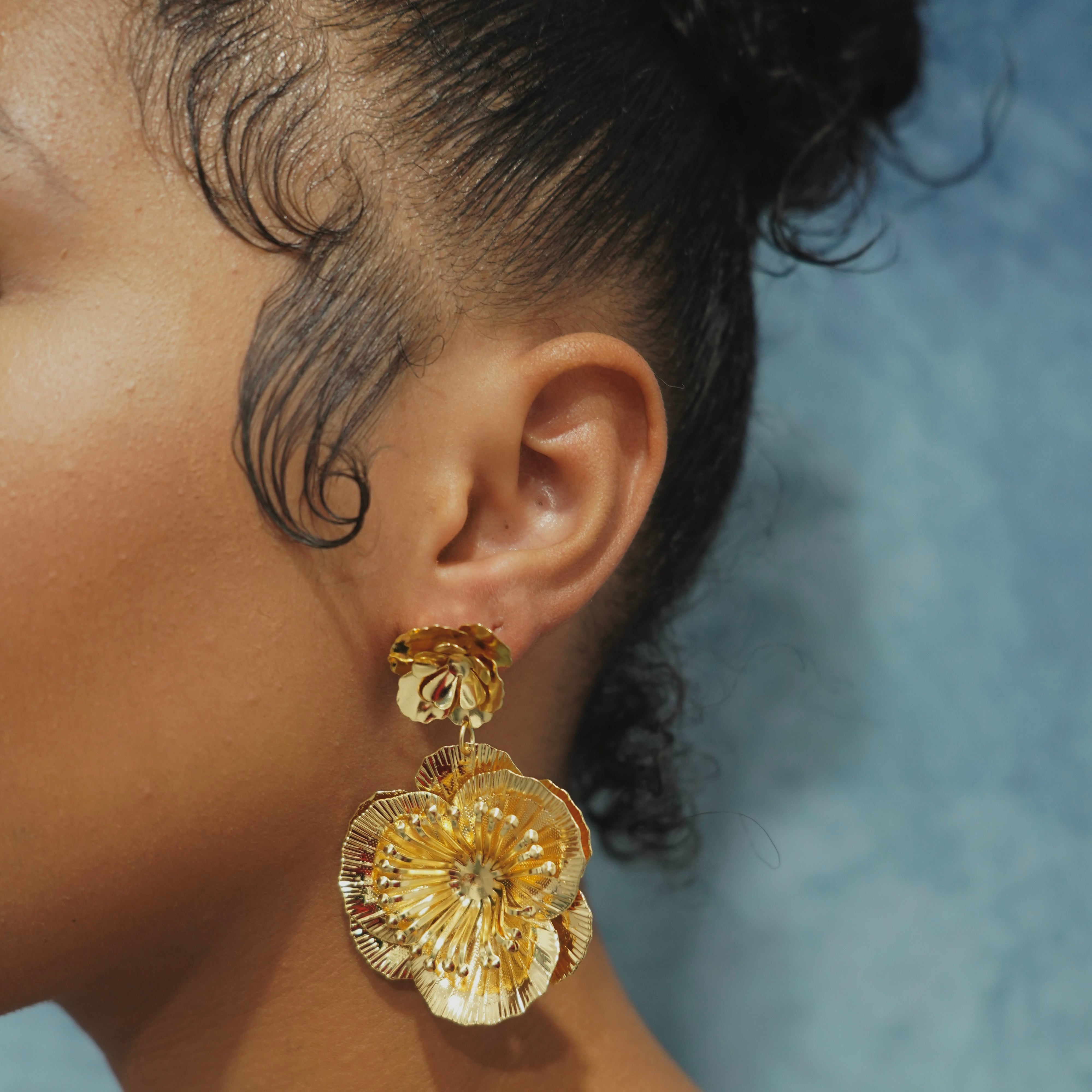 Zinnia Drop Earrings