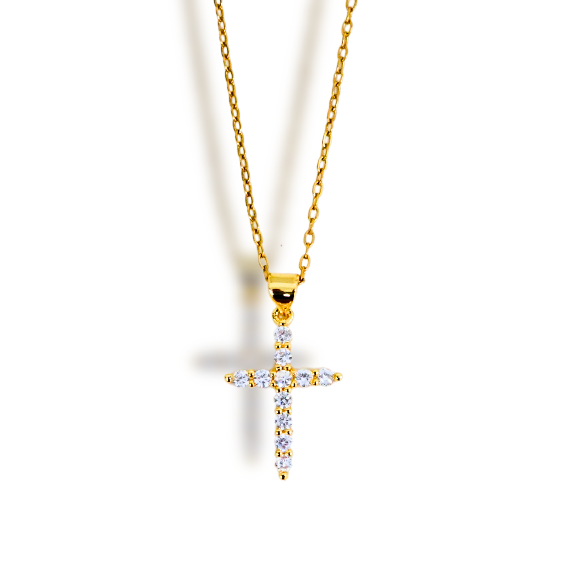 Iced Cross Necklace