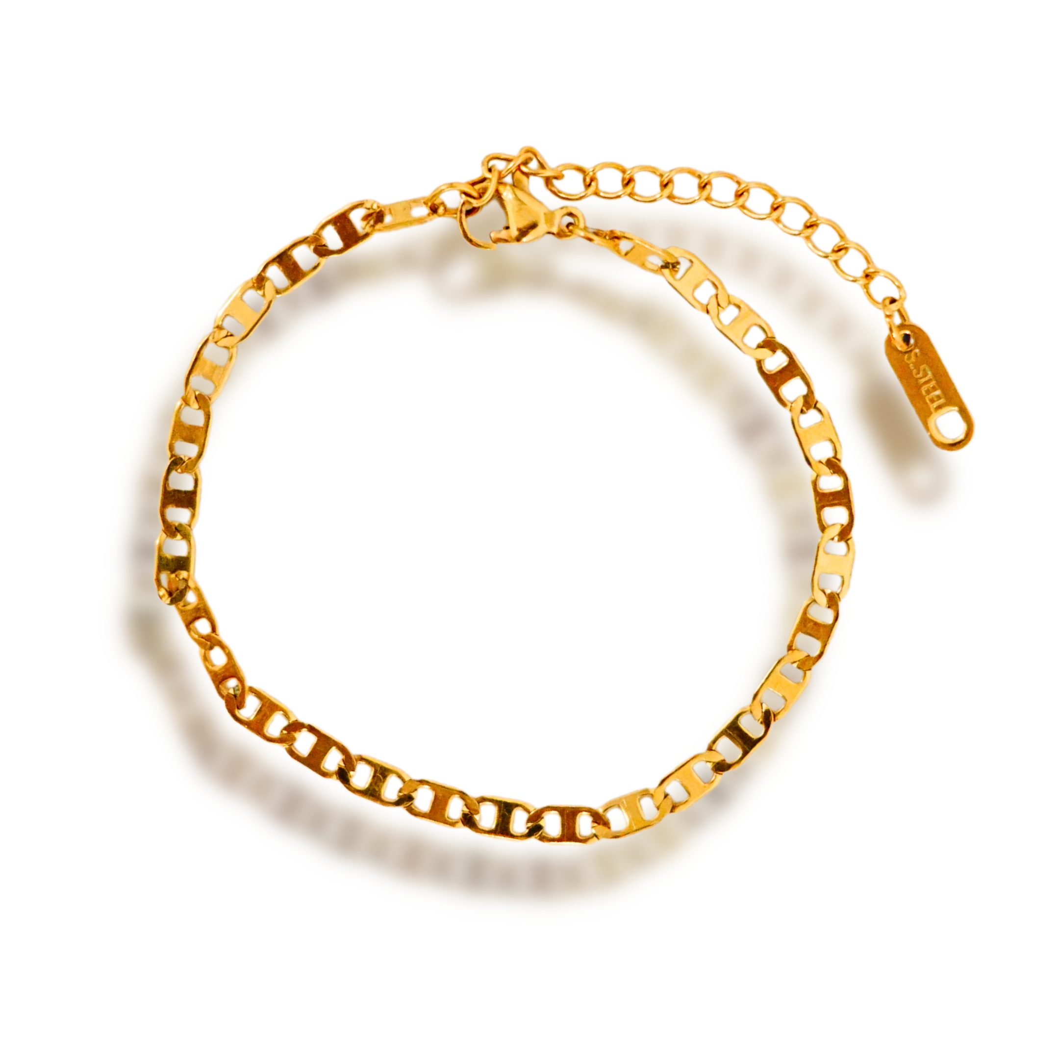 Flat Mariner Chain Bracelet