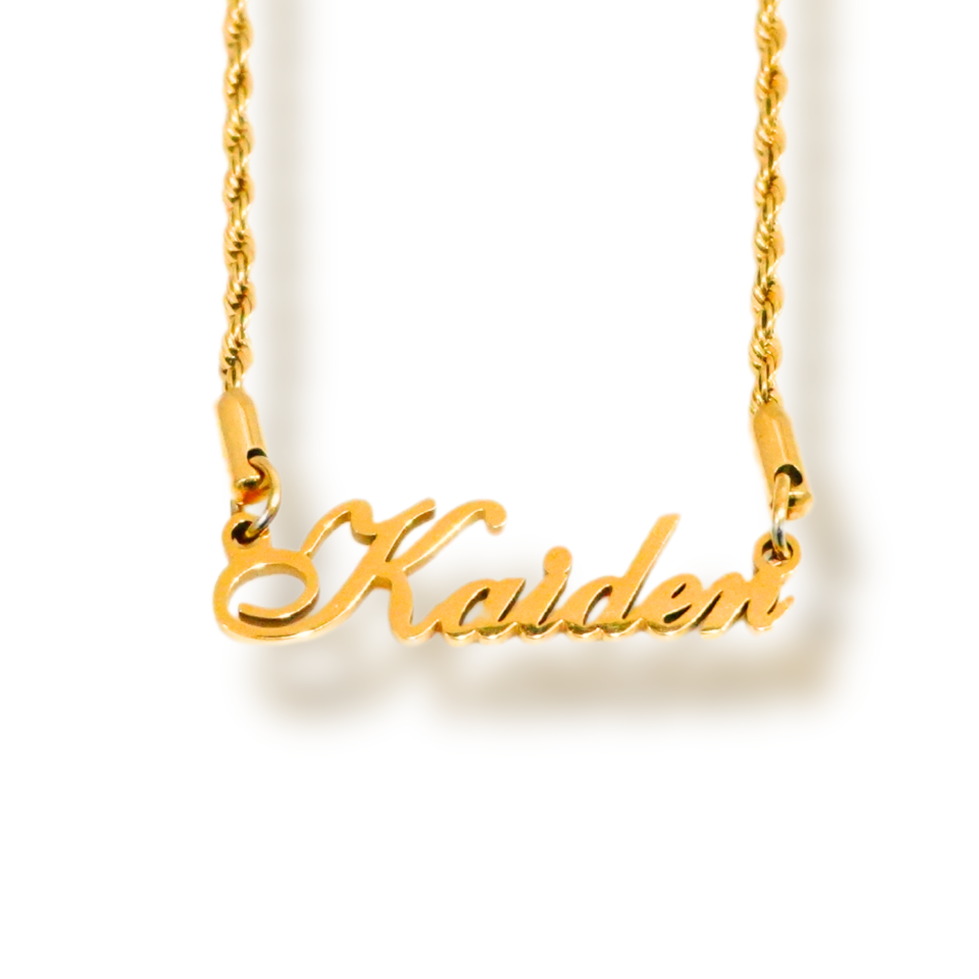 18KT Gold Plated Classic Name Necklace (Singapore)